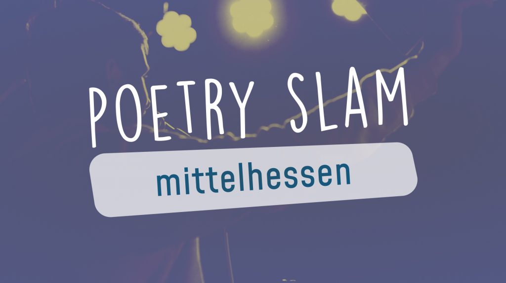 Das Logo von Poetry Slam Mittelhessen.