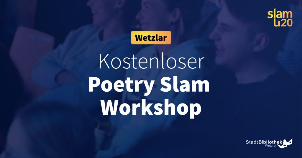 Zwei Tage Poetry Slam Workshop in Wetzlar.