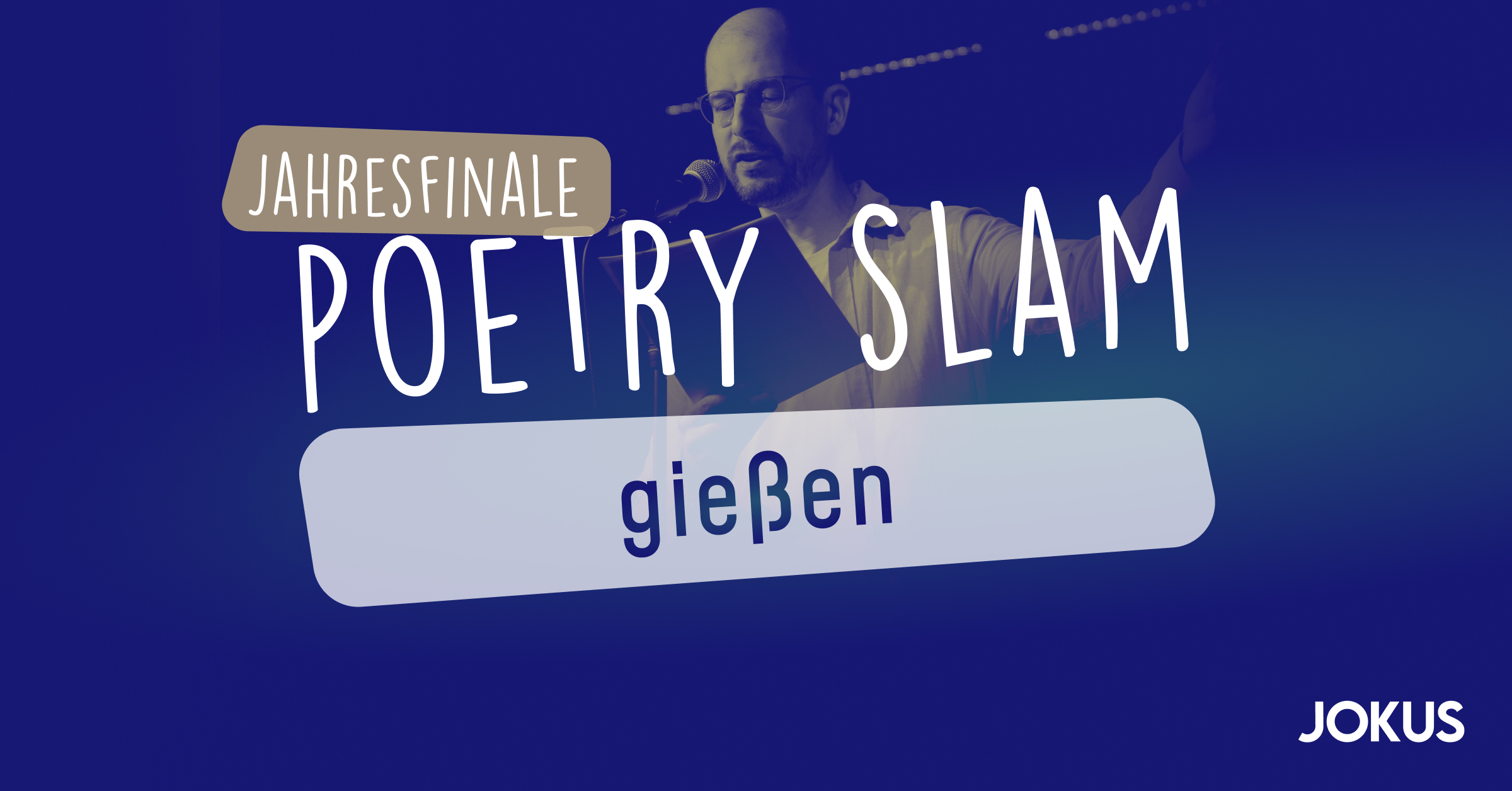 Peter Janicki beim Poetry Slam Gießen.
