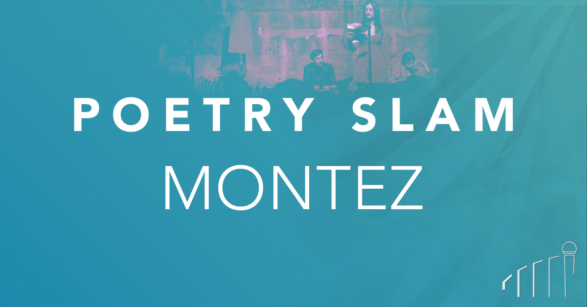 Anna Teufel beim Poetry Slam Frankfurt.