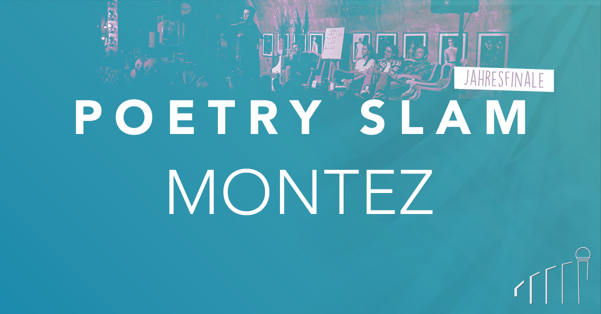 Poet:innen auf der Bühne des Poetry Slams in Frankfurt.